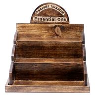 Présentoir bois de manguier Huiles 10ml