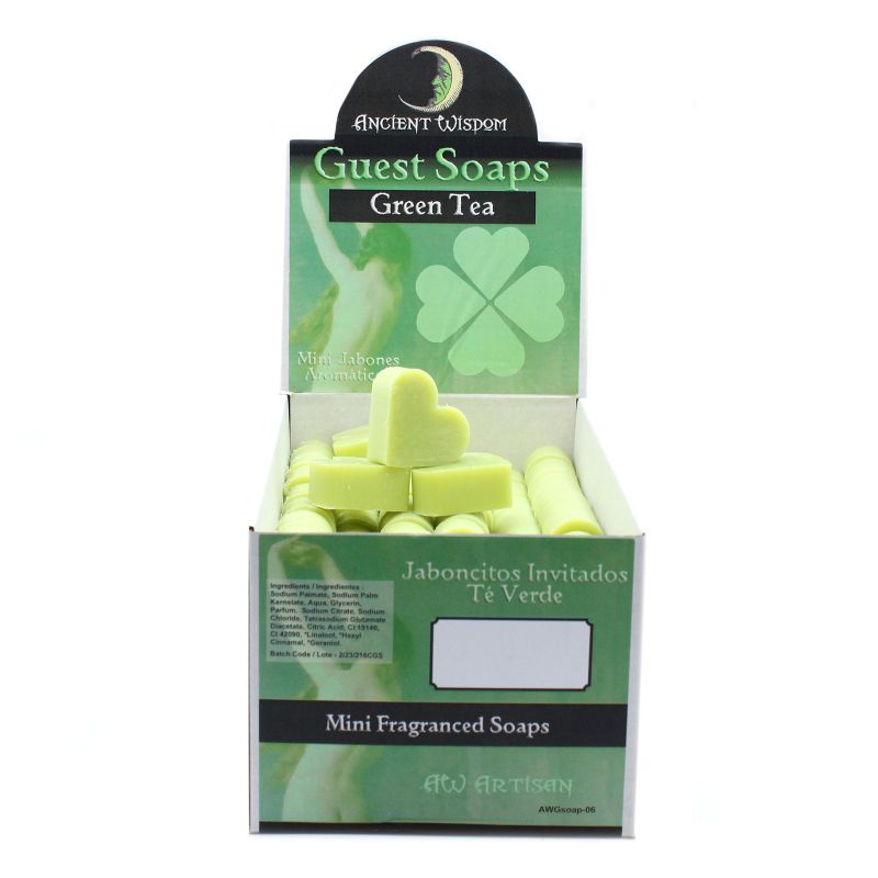 Coeur de Savon (appox 100) Thé Vert