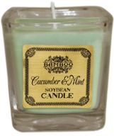 Bougie à la cire de soja - Concombre et menthe
