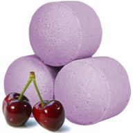 Minis boules de bain - Cerise noire
