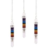 Pendule en Gemmes 7 chakra