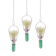 Pendule en Gemmes ange - Aventurine verte