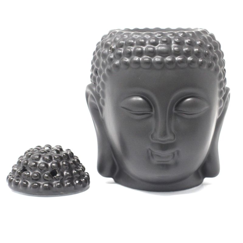 Brûleurs à huile tête de bouddha - Marron foncé