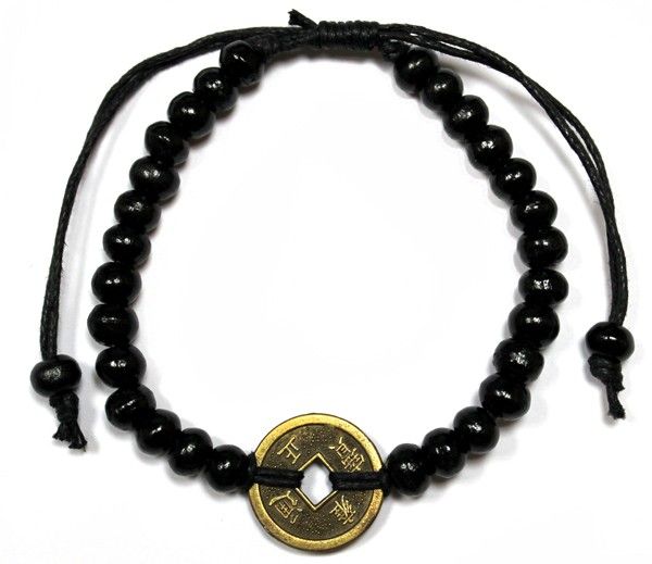 Bracelets Feng shui de Bali - Noir