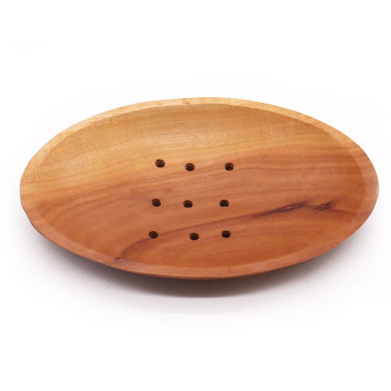 Porte Savon en Sapotillier Classique - Ovale