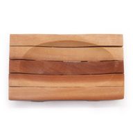 Porte Savon Classique Rectangulaire Strié