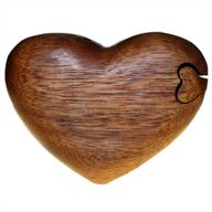 Boîtes magiques du Bali Un coeur