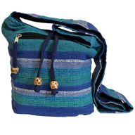 Sacs Ethniques avec sangle Couleur bleue Rivière