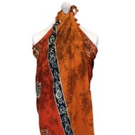 Sarongs Celtiques de Bali - Yin & Yang (4 Couleurs Assorties)