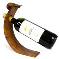 Porte bouteilles en bois de Suar Escargot