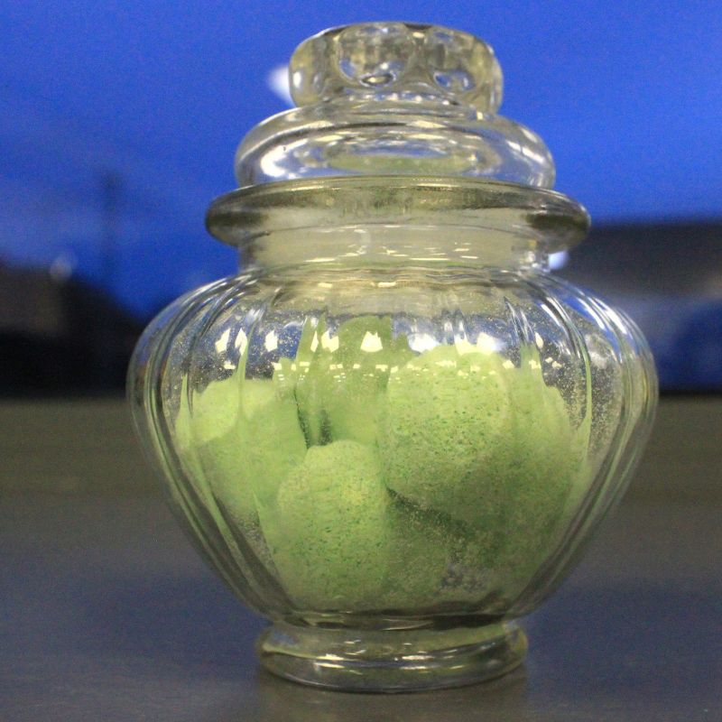 Bonbonnière en verre - Modèle forme de citrouille