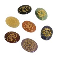 Set ésoterique de Pierres Chakra - Grandes