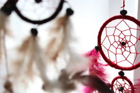 Petits Coeurs - Turquoise, Rose et Violet