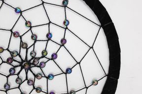 Grands Cercles - Turquoise, Rose et Violet