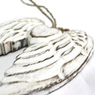 Petites ailes d'ange artisanales - Coeur - 15cm