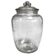 Bonbonnière en verre - Grande Classique Bonbons 23x14cm