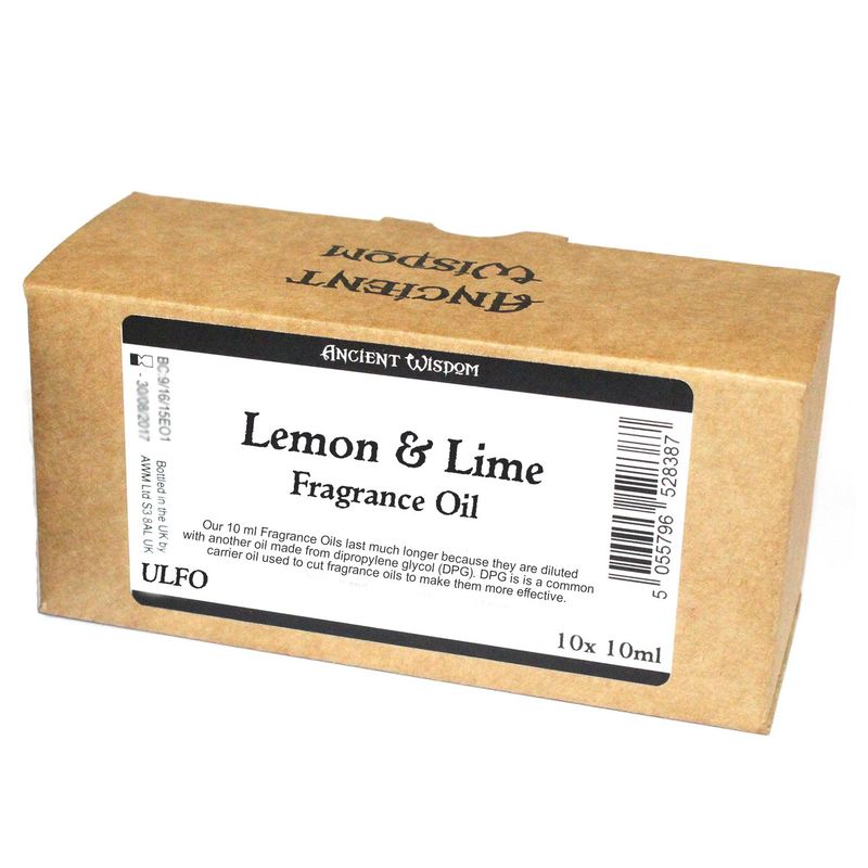 Citron et Citron Vert - Huile parfumée 10 ml