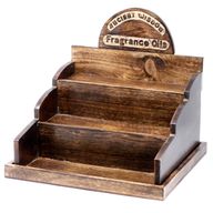 Présentoir bois de manguier Huiles 10ml