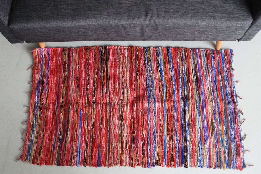 Tapis en Velours Tissés à la Main - 128x75cm