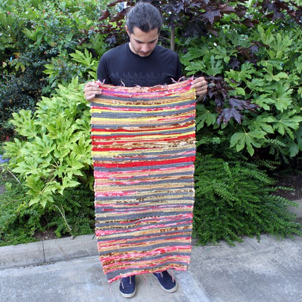 Tapis en Velours Tissés à la Main - 50x90cm