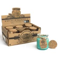 Bougies en pot à la cire de soja - Pomme et Cannelle