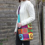 Sac Ethnique - Bleu / Om