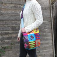 Sac Ethnique - Bleu / Om