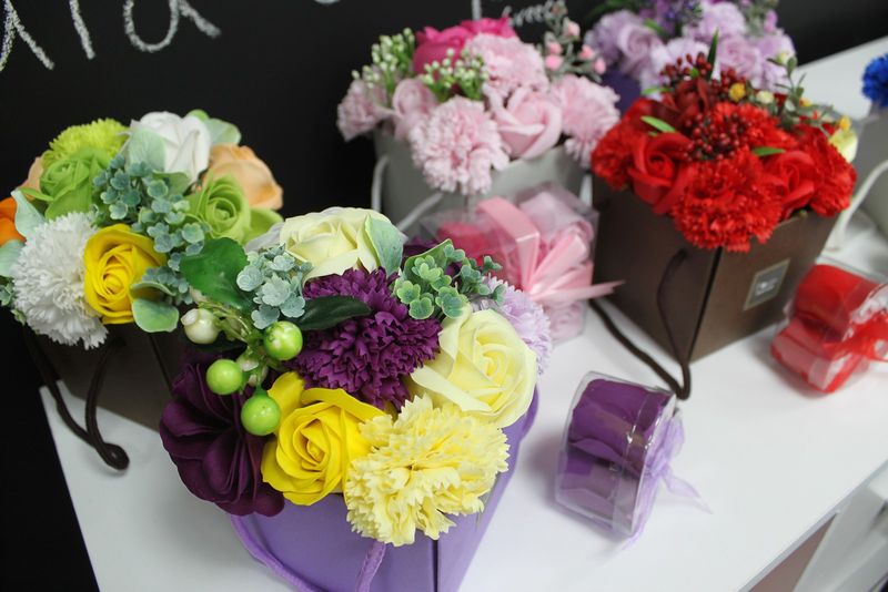 Bouquet de Fleurs de Bain - Fleurs du Printemps