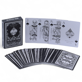 10x Cartes à jouer et oracles Memento Mori Gothique