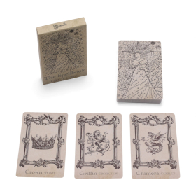 4x Cartes Oracle Grimoire – Jeu de Sorcellerie