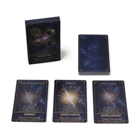 4x Cartes Oracle Atlas Énergies Célestes – Jeu Spirituel