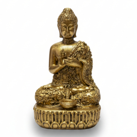 Miniature en laiton – Bouddha (110 g) – 76 mm