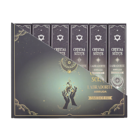 12x Encens & Cristaux Labradorite - Coffret Arruda