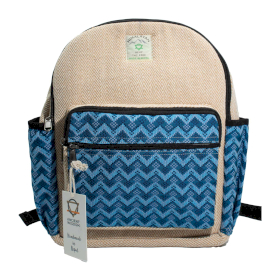 Grand sac à dos Kathmandu – Design Dhaka (39 × 28 × 13 cm)