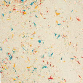 Papier artisanal Lokta A4 (20 feuilles) - Coton fleuri Mixe