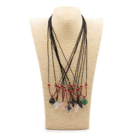 8x Collier Pendentif Gemmes Naturelles –  Spirituelle (assortiment)