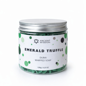 3x Savon chantilly Dubaï – Truffe Émeraude – 120 g