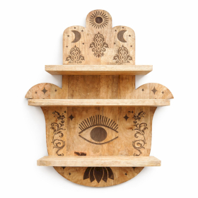Étagère Murale Forme Main de Hamsa
