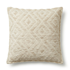Housse de coussin  - Géométrie neutre crème (45x45 cm)