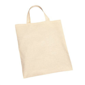 25x Sac en Coton Naturel Petit sac coton (20x25cm) avec petites poignées