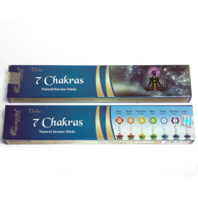 12x Bâtonnets d\'Encens Védique-  7 Chakras