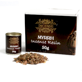 6x Résin Myrrhe - pots de 50g