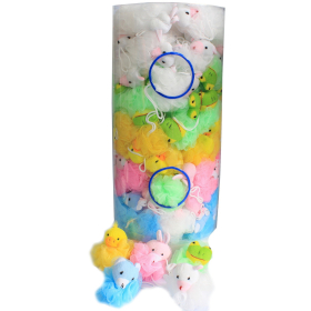 120x Fleurs de Douche - 5 Couleurs Animaux en Coton 27g