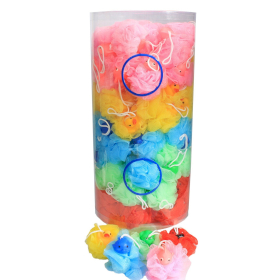 120x Fleurs de Douche - 5 Couleurs Jouets Grinçants 30g