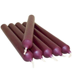 100x Bougie Baton en gros - Violet (100)