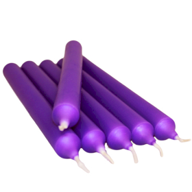 100x Bougie Baton en gros - Lila (100)