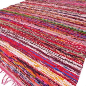 Tapis Tissés à la Main - 150 x 90cm - Rouge