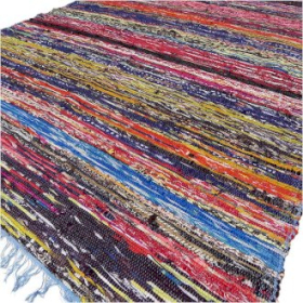 Tapis Tissés à la Main - 150 x 90cm - Bleu