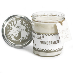 6x Bougie Pot de Confiture - Windermere