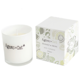 Bougie Votive - Sel de mer et Mousse